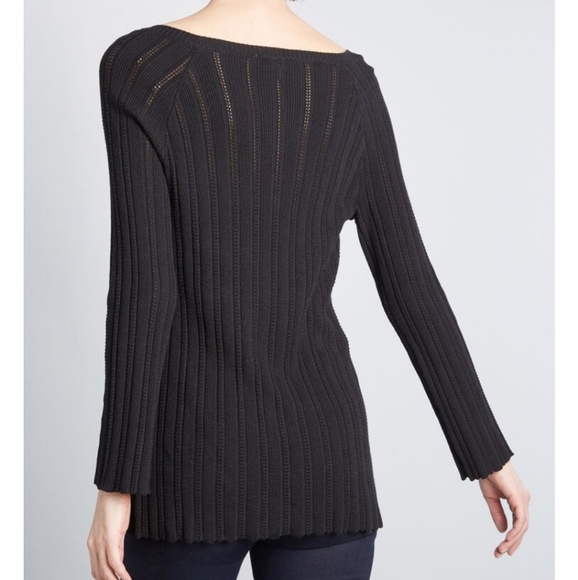 Modcloth Pointelle Elegance Tunic - Picture 4 of 6